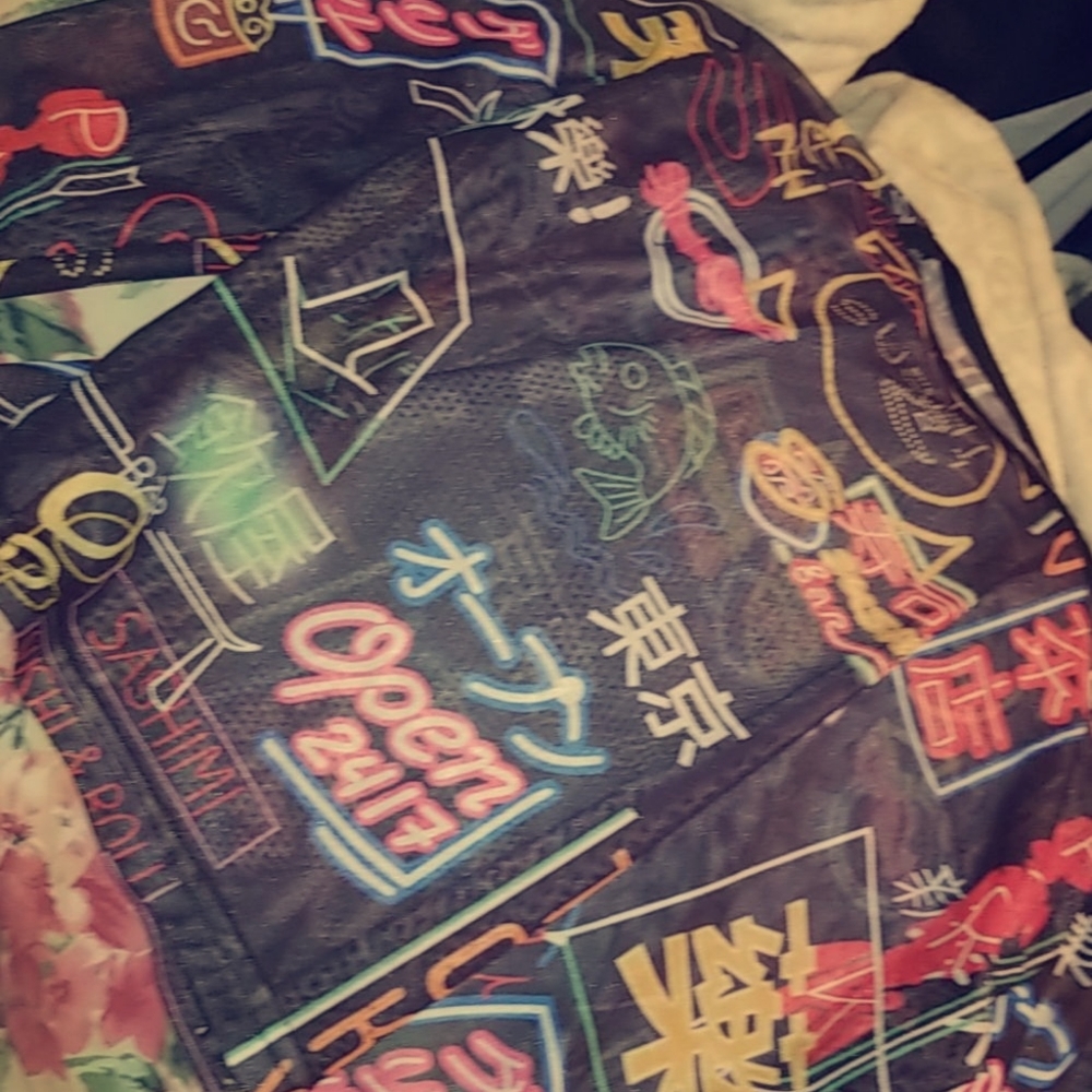 Mesh sushi vintage crop